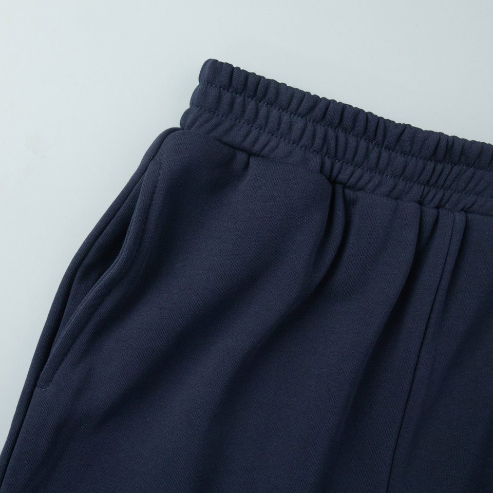 Bộ đôi áo nỉ thêu và quần dài nữ phong cách casual — Màu trắng nhạt, Màu xanh hải quân, màu xám, nâu sẫm chi tiết 25