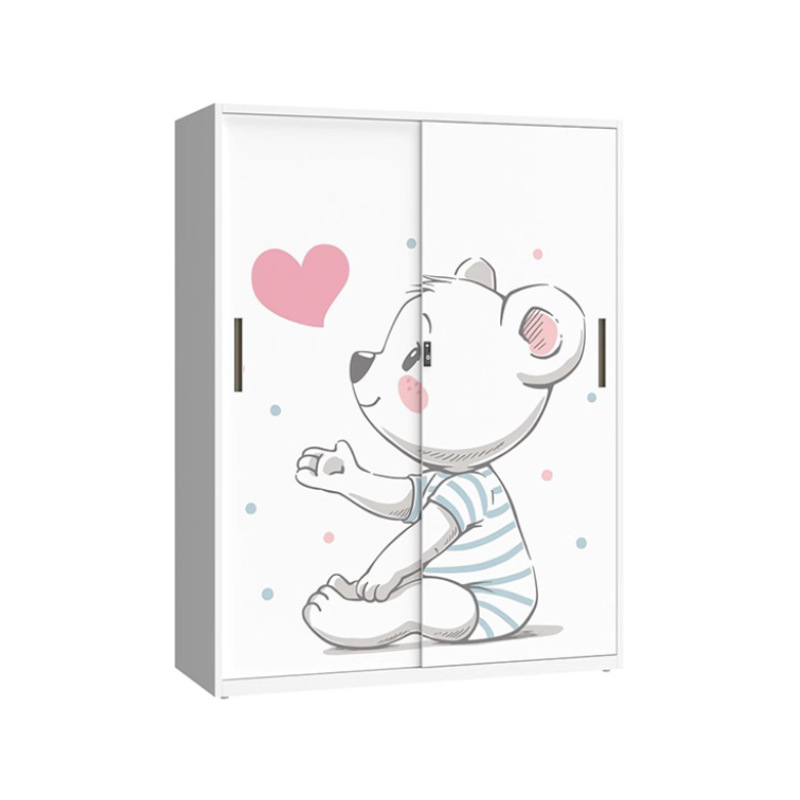 Amazon Hot Vending Print Closet Metal Household Closet Drawstring Wardrobe Wardrobe Personalizado