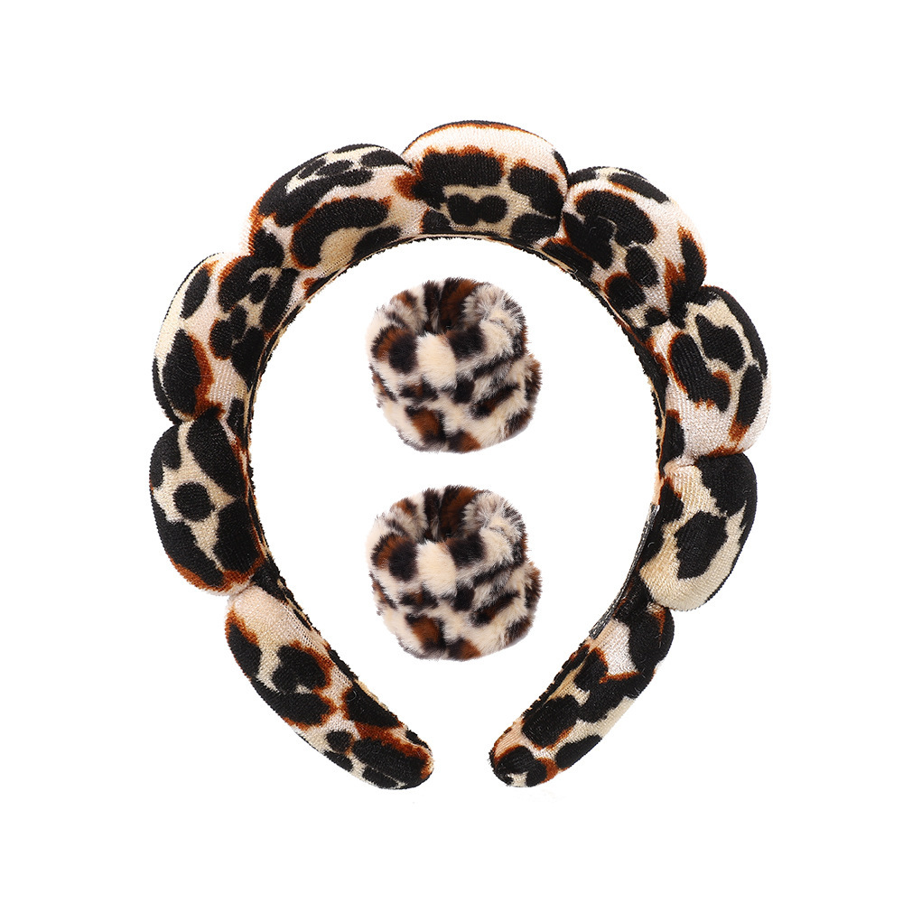 Diadema esponjosa de toalla estilo twist coreano para mujer, de alta gama, para elevar la coronilla, ideal para maquillaje, spa o lavado de cara. image 29