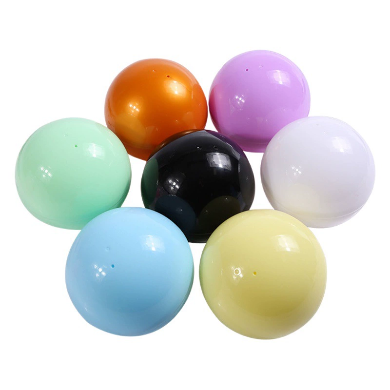Прозрачный пластиковый корпус для гашапона 75 мм, 7,5 см, для автоматов гашапон, круглый шарик-игрушка, подарок, цвет макарон