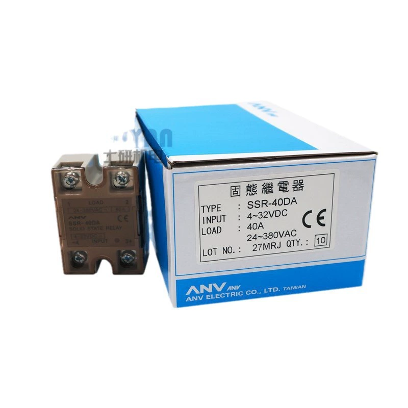 Оригинальная подлинная ANV Шiyan SSR40DA твердотельное реле с QR-кодом против подделки