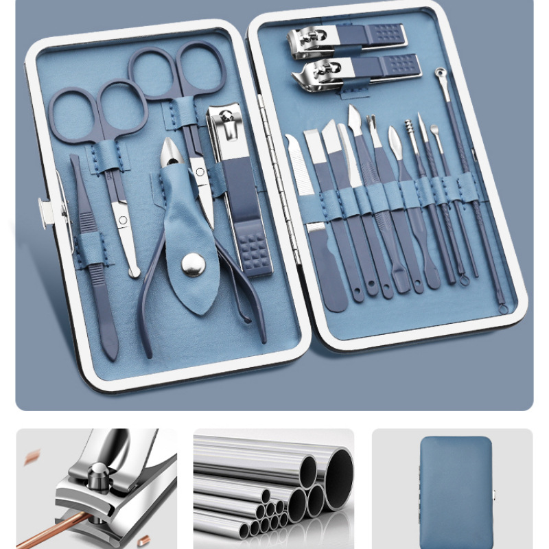 Deep sea blue-18 piece set