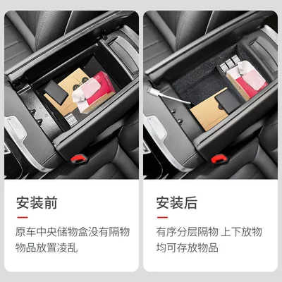 Suitable for Mercedes-Benz EQE350: Armrest box