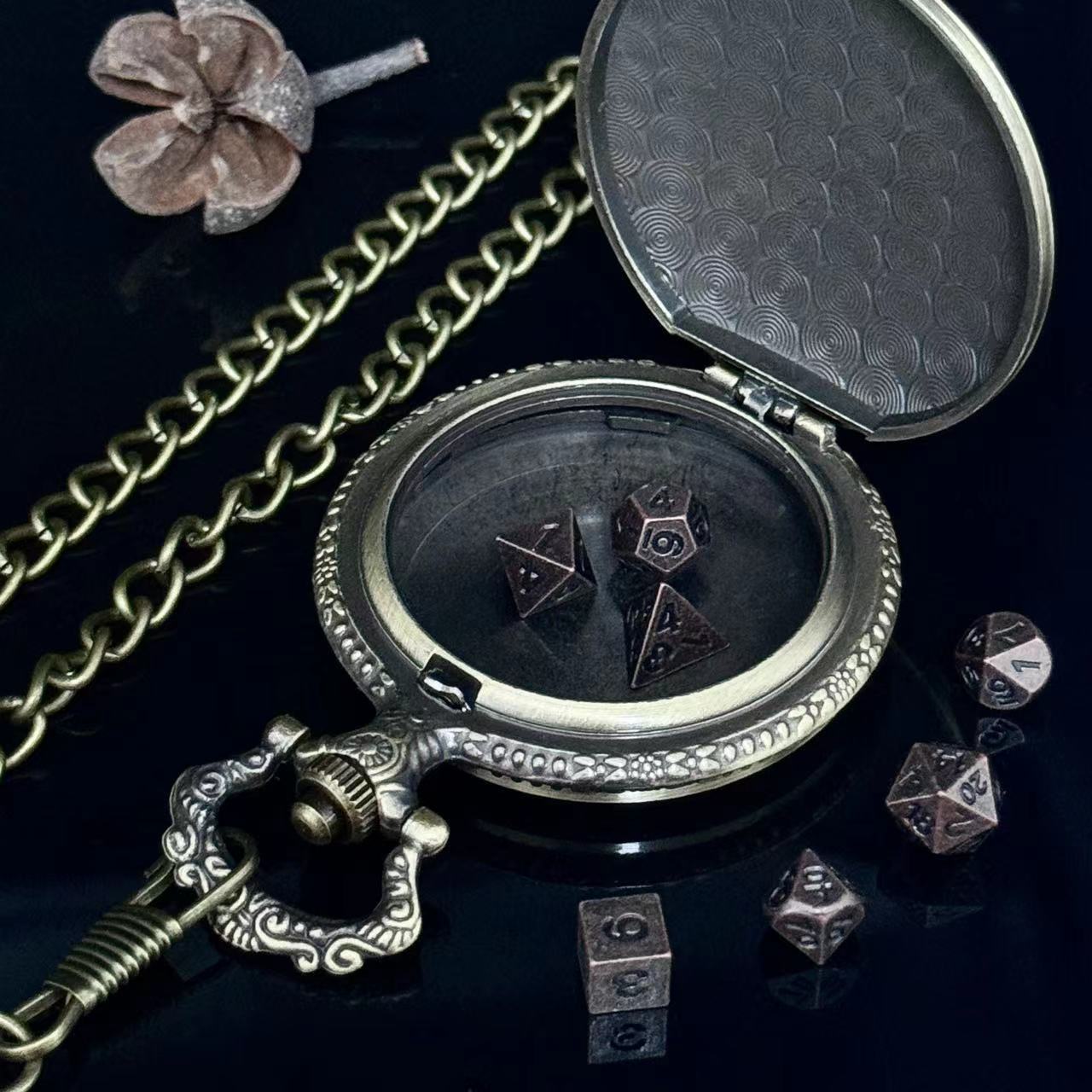 Reloj de bolsillo de bronce