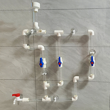 幼儿园水管墙玩水管道玩沙区管创意组合探究流水水车游戏架子