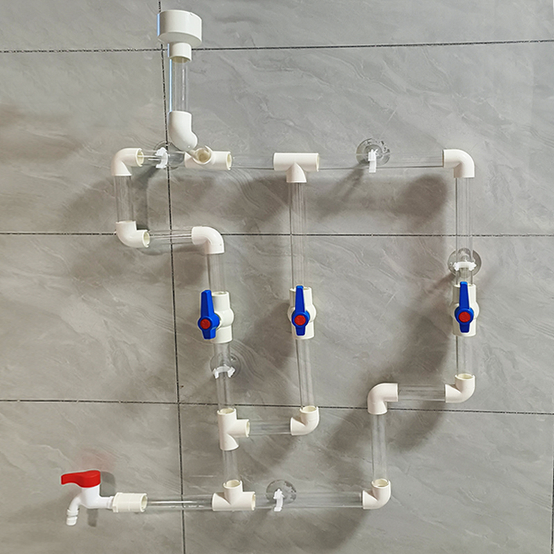 幼儿园水管墙玩水管道玩沙区管创意组合探究流水水车游戏架子