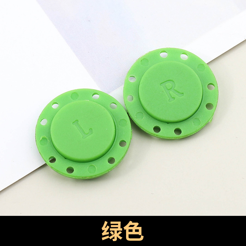 Color de nylon hebilla oculta hebilla magnética hebilla de succión magnética Madre y niño hebilla imán botón Botón abrigo hembra hebilla magnética invisible