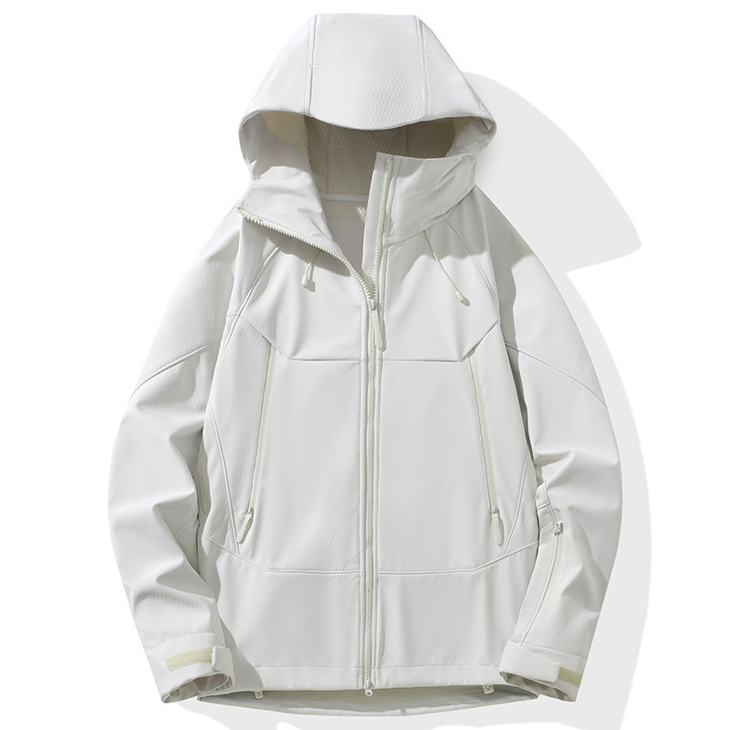 Bird's New Softshell Jacket for Women, Outdoor Windproof and Waterproof Single-Layer Jacket, Hiking Sports Mountaineering Jacket for Men