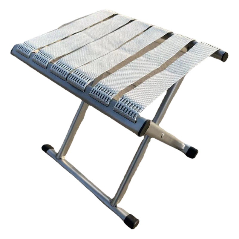 Portable Folding Stool Outdoor Mazar Backrest Folding Chair Bench Fishing Small Mazar Thickened Train Bench