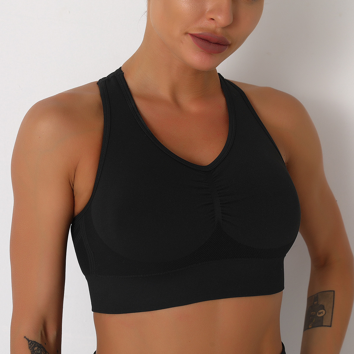 Light support breathable sport bra NSNS49032