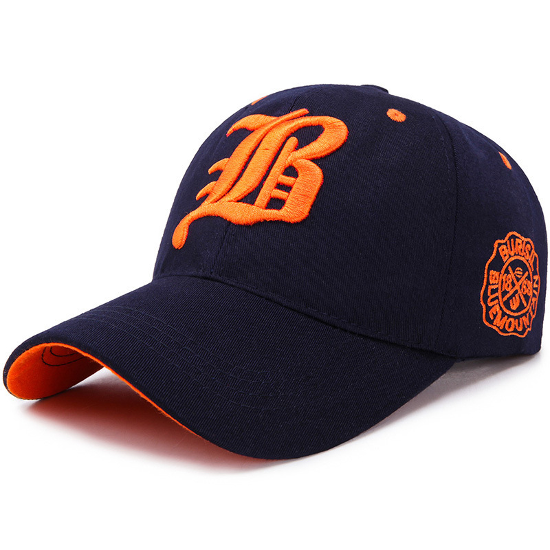 Men's Korean Style Embroidered Letter Baseball Cap Fashionable Summer Outdoor Sunshade Hat Unisex_voghion.com