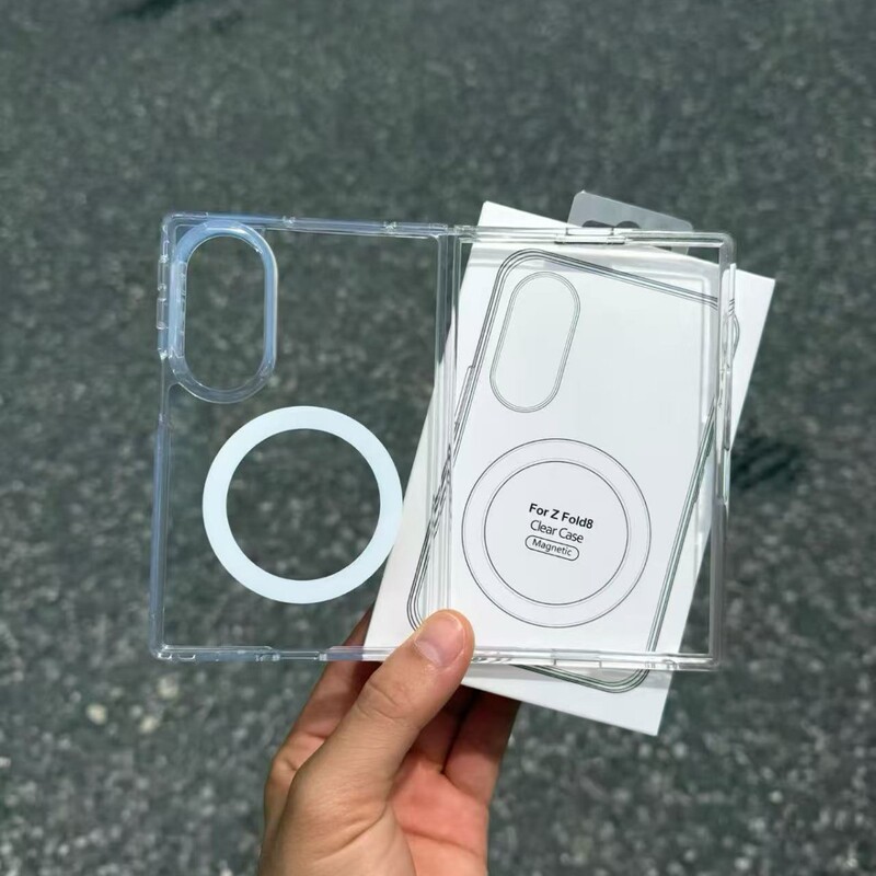 Suitable for Samsung Galaxy Z Fold 20% off Foldable Acrylic Magnetic Phone Case Flip8 Phone Case Boxed Wholesale Suitable for Samsung Galaxy Z Fold 20% off Foldable Acrylic Magnetic Phone Case Flip8 Phone Case Boxed Wholesale