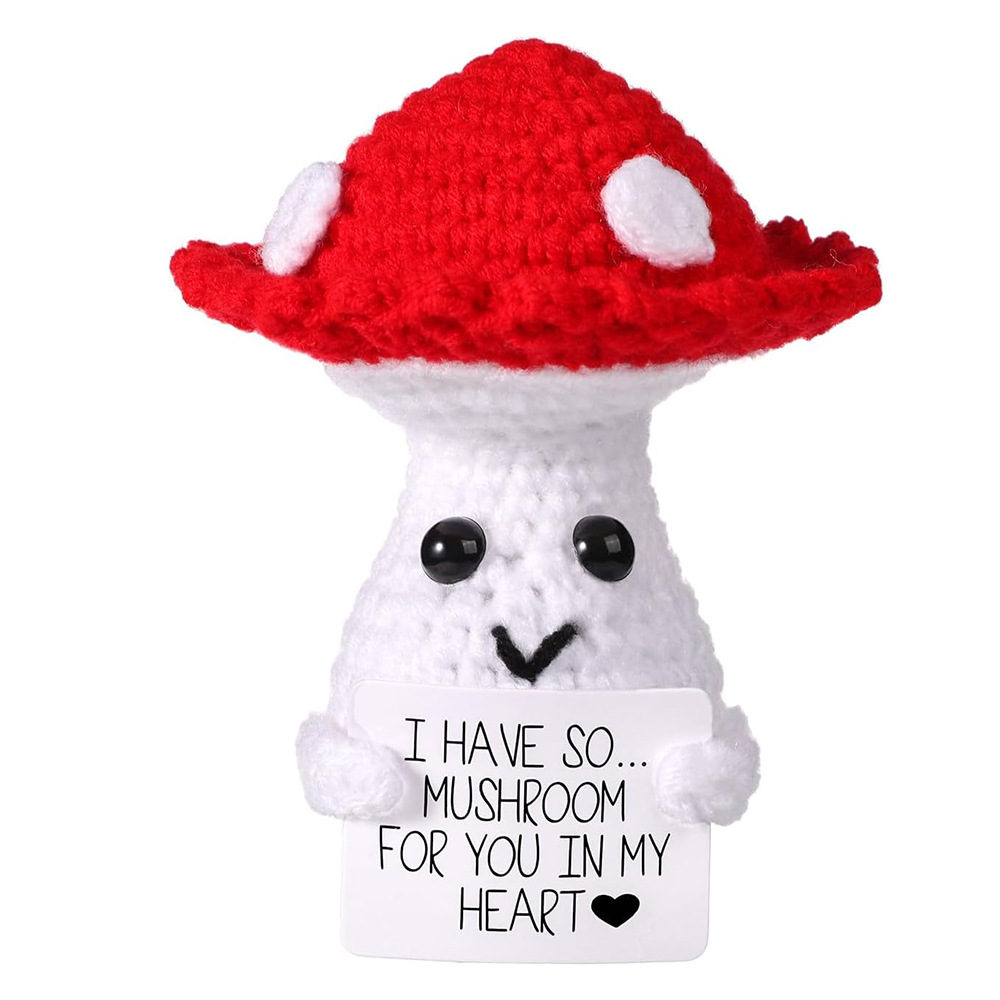 붉은 머리 버섯