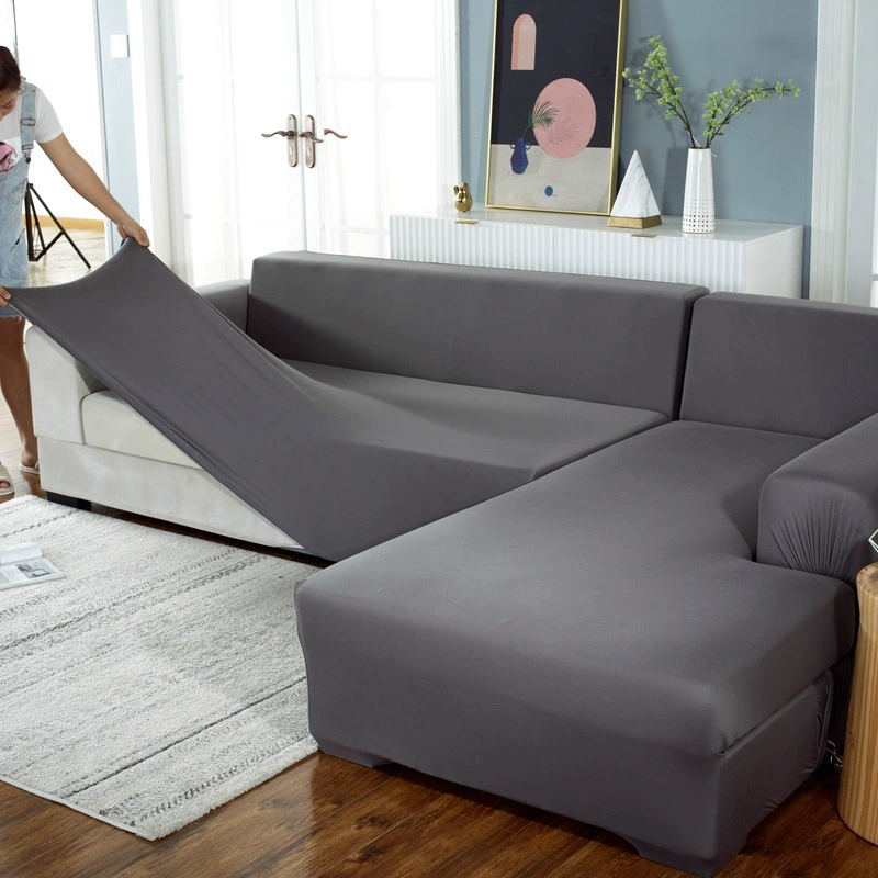 Sofa Cover Elastic Universal, Thickened Stretch Slipcover, Simple Elegant Design, Multi Sizes