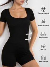 C 37562 Women's Short Sleeve Jumpsuit �٤������ ŷ���羳