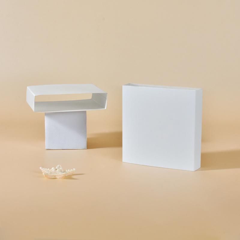 PE透明薄膜展示盒小商品悬浮包装盒珠宝首饰戒指盒礼品盒配套底座