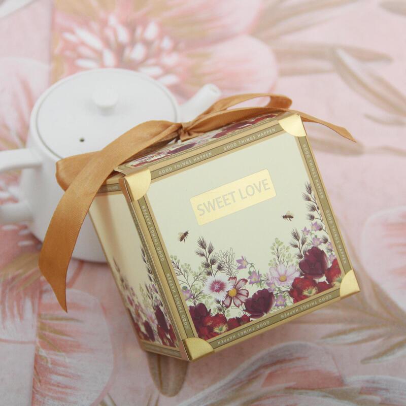 軽豪華小清新花卉結婚専用喜糖箱高級感結婚式包装喜糖礼箱キャンディー空箱|undefined