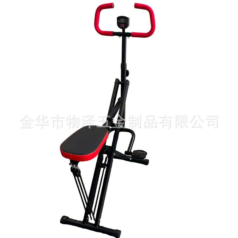 Bsci Factory Customized Squat Trainer Pull Rope Abdominal Curling Shaping Horse Riding Machine Squat Machine