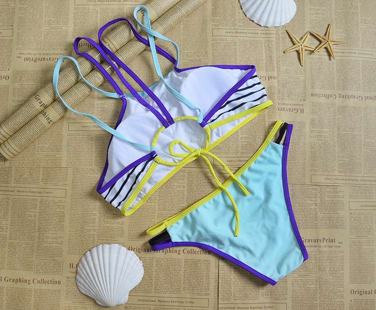 Striped Bikini Image 5