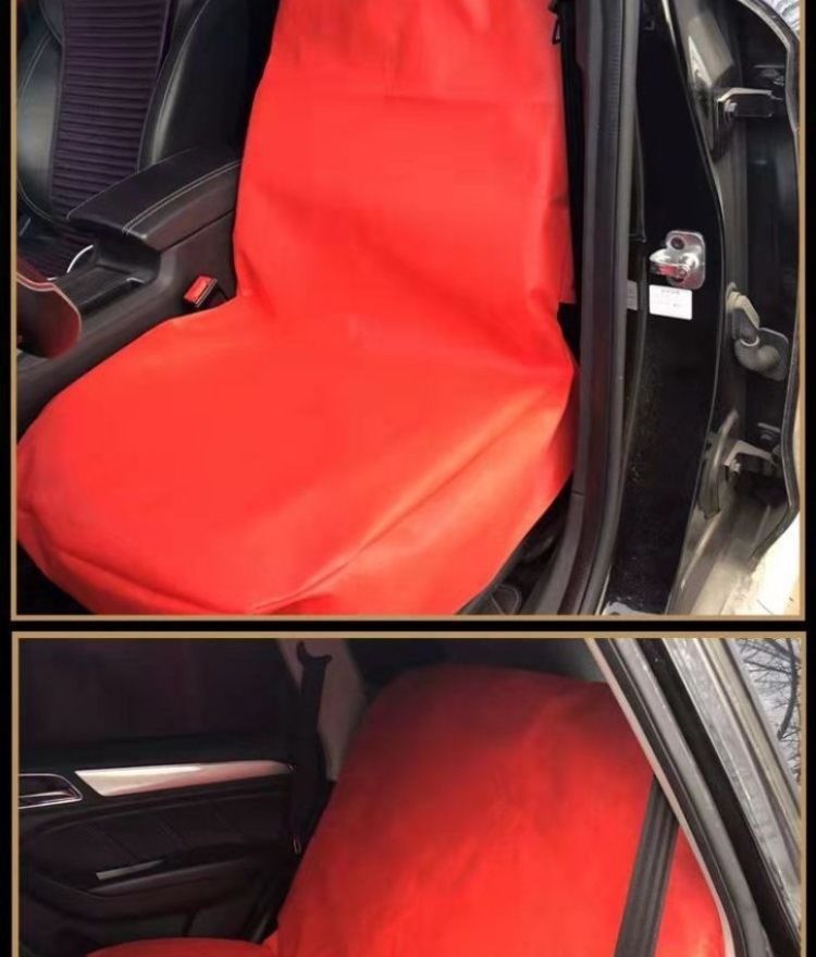 Car Disposable Seat Cover Non-woven Environmental Protection No Odor Car Seat Protective Cover Auto Repair Anti-dirty Anti-fouling Cushion Cover