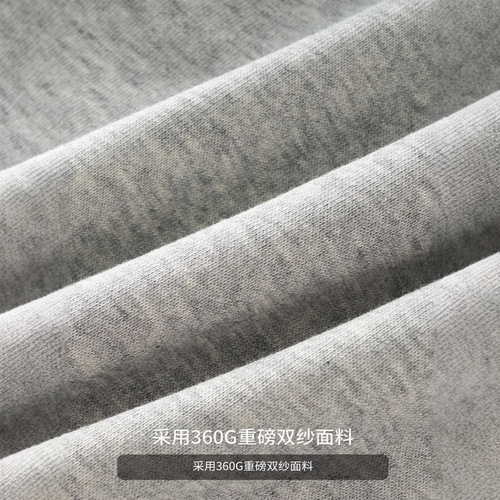 American Style 360G Heavyweight Casual Shorts Men's Summer 2025 Sports Middle Pants Grey Sweatpants Loose 5-Pocket Pants