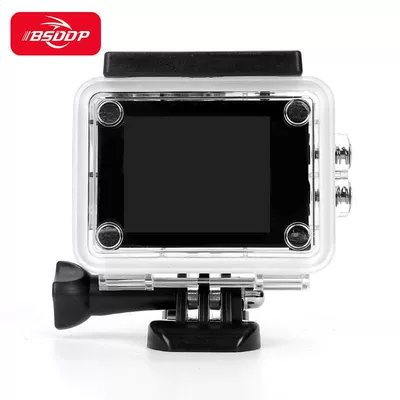 HD 4K Sports Camera Snorkeling Waterproof Digital Camera Motorcycle Helmet Driving Recorder (Motorcycle driving recorder) - knight-black-hd-photosensitive-element-without-memory-card