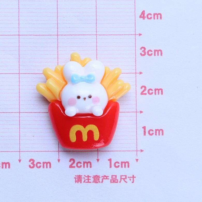 漫画ファーストフード動物樹脂 DIY クリーム接着剤自家製携帯電話ケースキーホルダーヘアピンジュエリーアクセサリー卸売|undefined