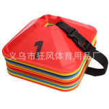 Новая табличка с логотипом, утолщенная табличка с логотипом для тренировок по футболу, маркер для тренировки темпа, маркер препятствий, соломенная шляпа, контрольно-пропускной пункт, спорт