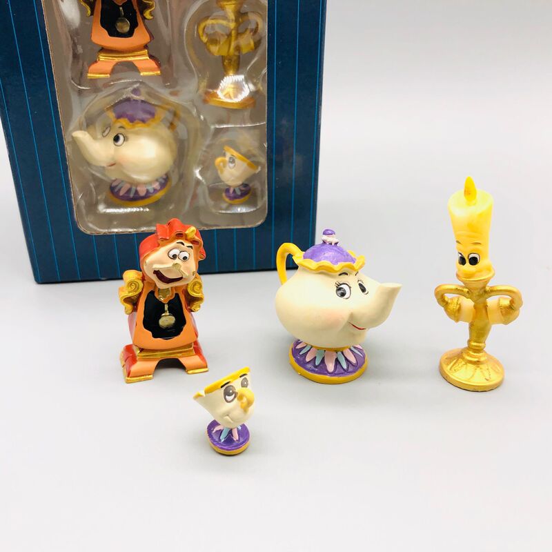 美女と野獣燭台ルミア LED キャンドルホルダーナイトライト装飾品目覚まし時計置き時計装飾品テーブルランプ Geshihua|undefined