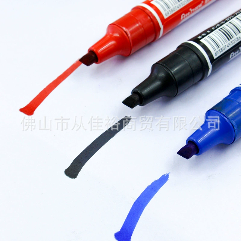 Marker pen 150 большой двойной головкой ручка коробкой головкой перо с крупной головкой масляное перо экономичный, долговечный, экологически чистый, бесплатная доставка