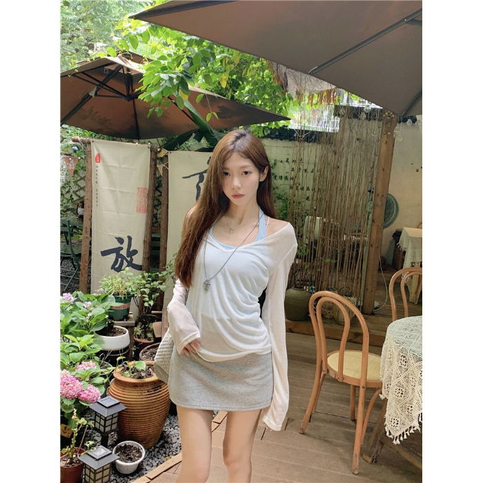 흰색 티셔츠[단품]