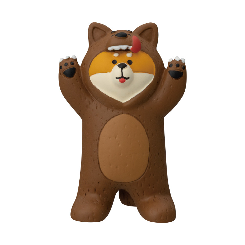 늑대 피부 시바 착용