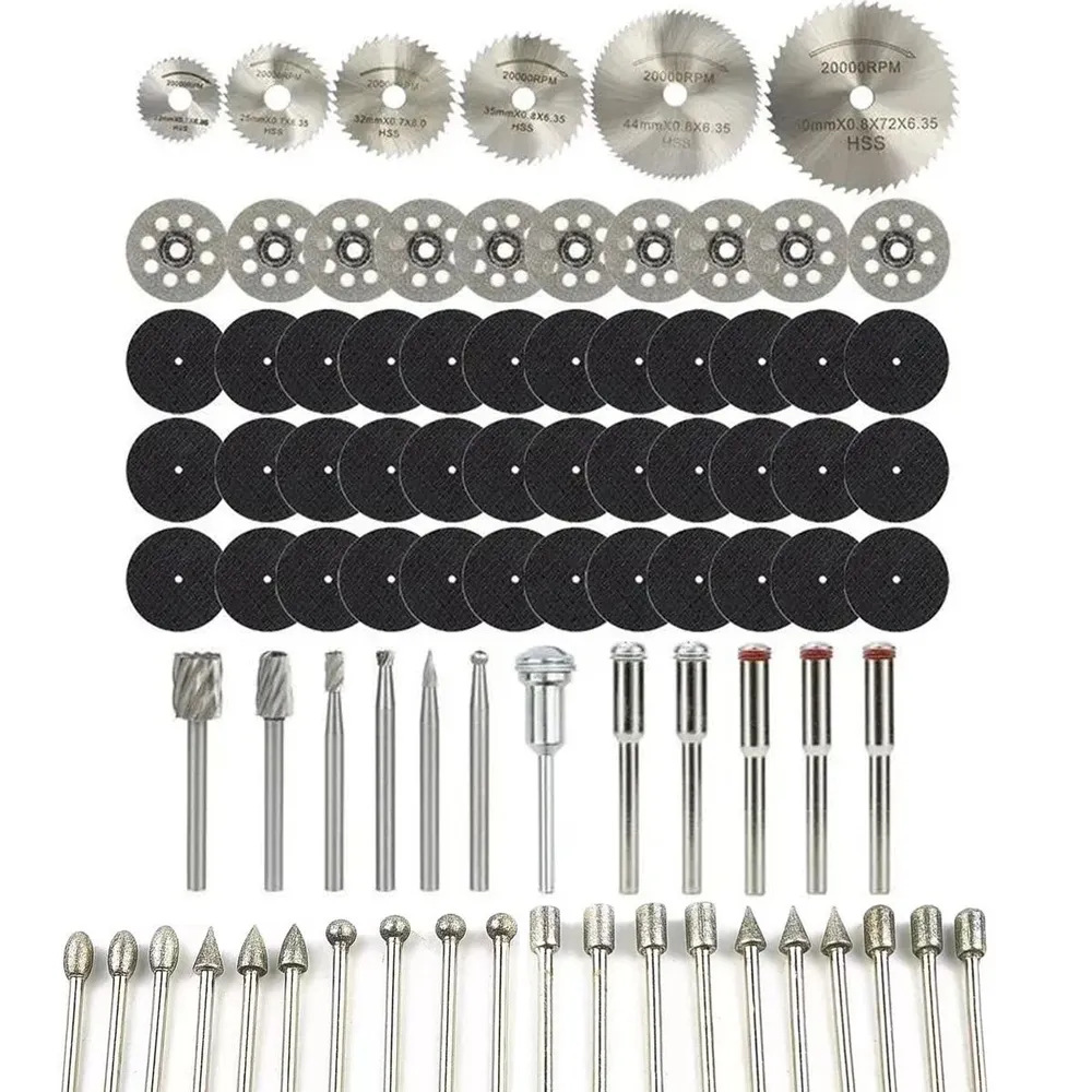 Suministro transfronterizo accesorios de taladro eléctrico traje de hoja de sierra de alta velocidad h2emery rebanada pieza de corte de resina rebanada redonda