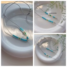 天然淡水珍珠吊坠绳绿松石DIY可绑玉佛平安扣金坠手工编织挂坠绳