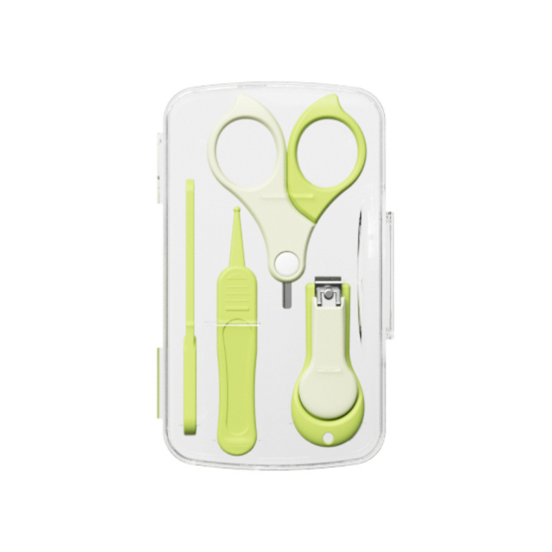 Kit de tijeras de uñas para bebés recién nacidos, pinzas de uñas para niños pequeños, cortador de uñas anti-clip para niños pequeños
