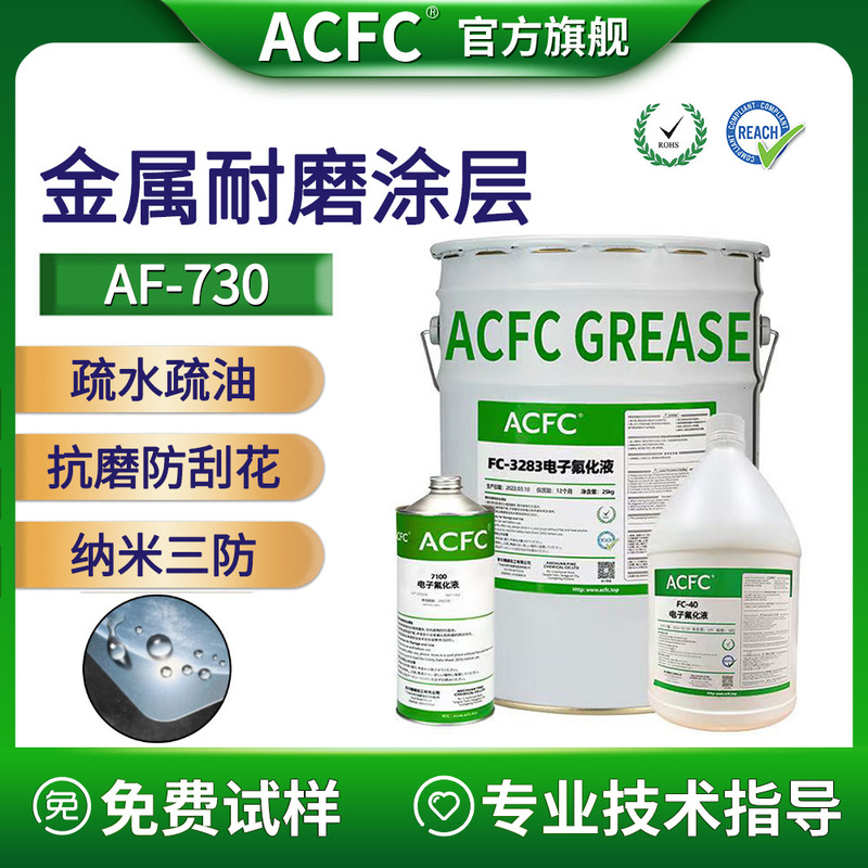 ACFCAF Anti-fingerprint Oil Metal Surface Hydrophobic Oleophobic Anti-friction Wear-resistant Anti-scratch Three-proof Baking Nano Coating