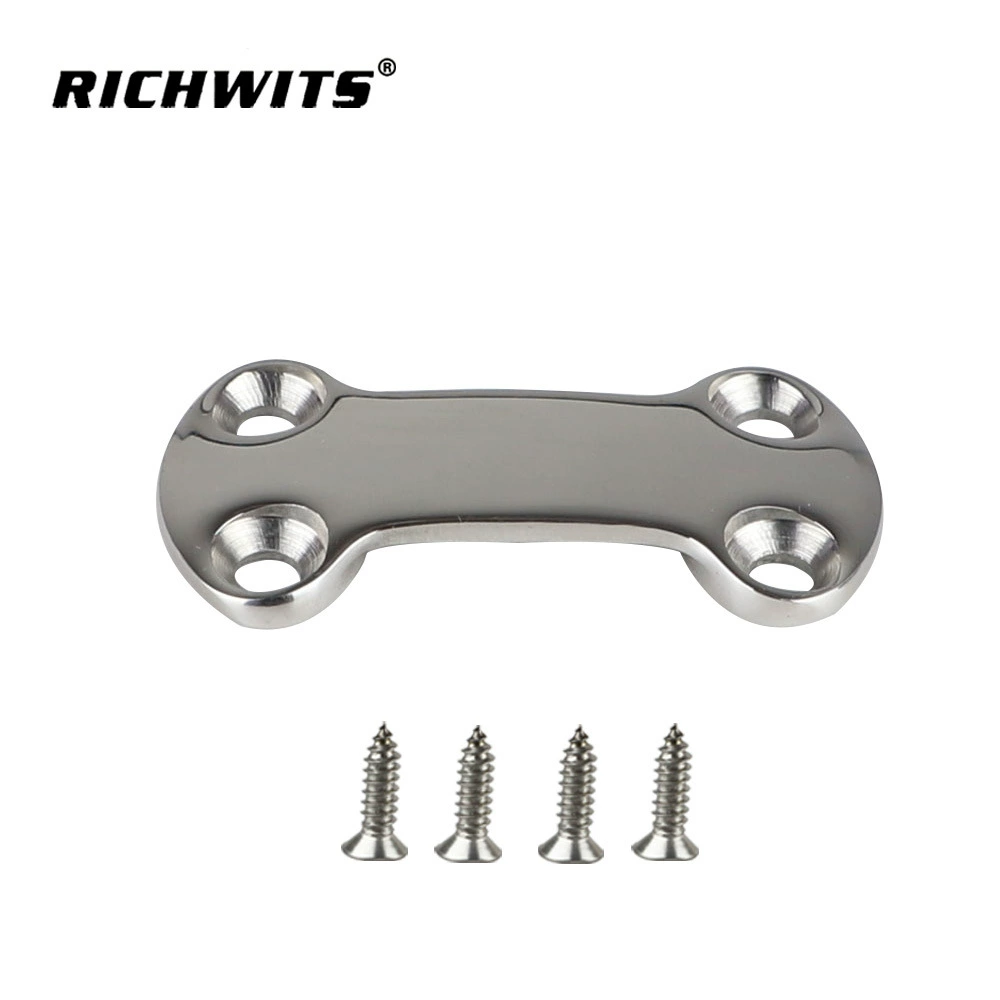 Зеркальная полировка фиксированная пластина фиксированная Пряжка цинковая Пряжка пресс-пластины из нержавеющей стали 304 316