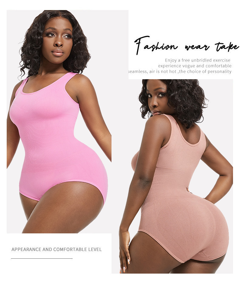 Intimo modellante da donna - Body senza cuciture contenitivo per pancia, glutei e supporto del seno, in nylon traspirante (XS-5XL, 7 colori)_voghion.com