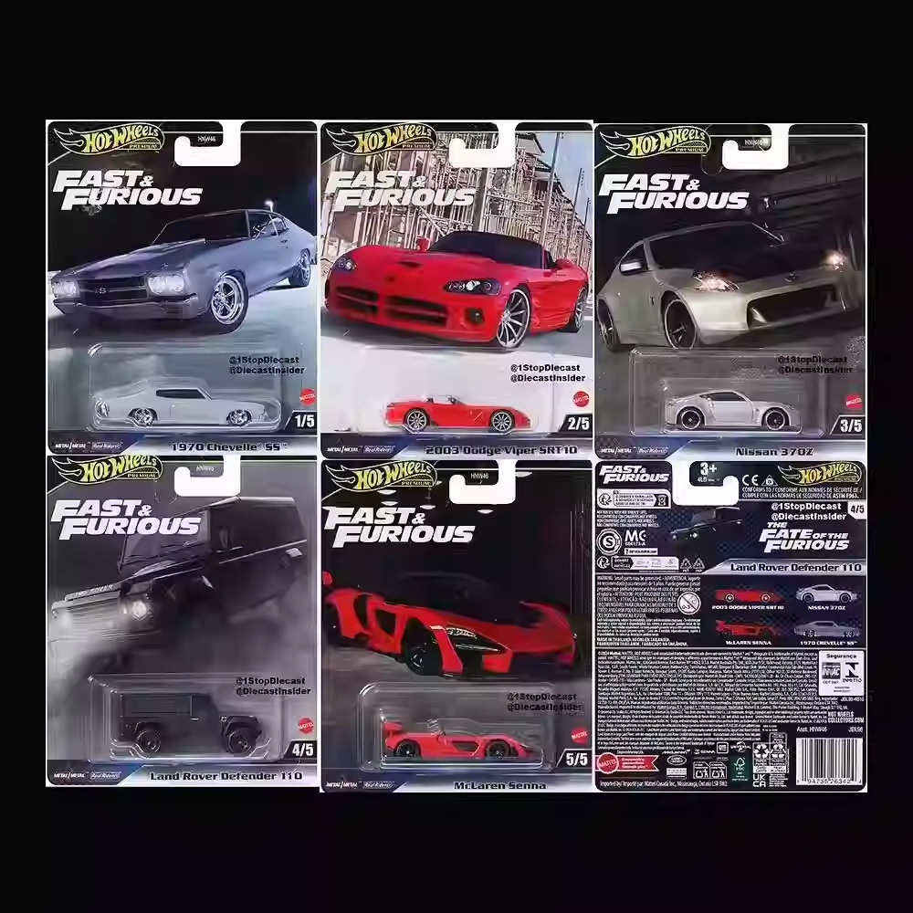 Speed and passion hnw460-j (photographed in multiples of 5)