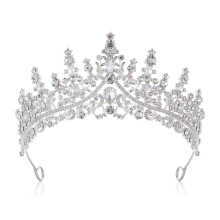 合金皇冠结婚头饰 发饰宴会晚会盘发头冠王冠 舞会派对新娘头饰