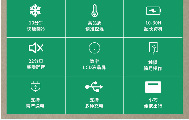 Medicine Car Refrigerator, Insulin Low-Temperature Storage Box, Mini Portable Medicine Box with Temperature Control for Travel
