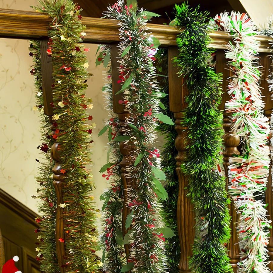 Грубый зеленый коктейль рождественские украшения