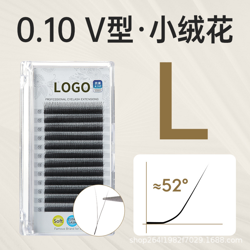 Fabricantes de flores de veludo pequeño trolevo de cuatro hojas injerto transfronterizo pestañas falsas 3D4D5D super suave tienda de pestañas especiales