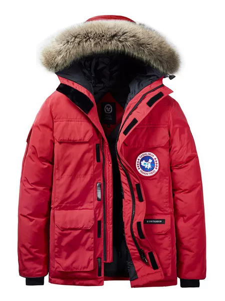 2026 new trendy men's cotton-padded jacket, thickened for warmth, loose fit, Korean style, suitable for teenagers