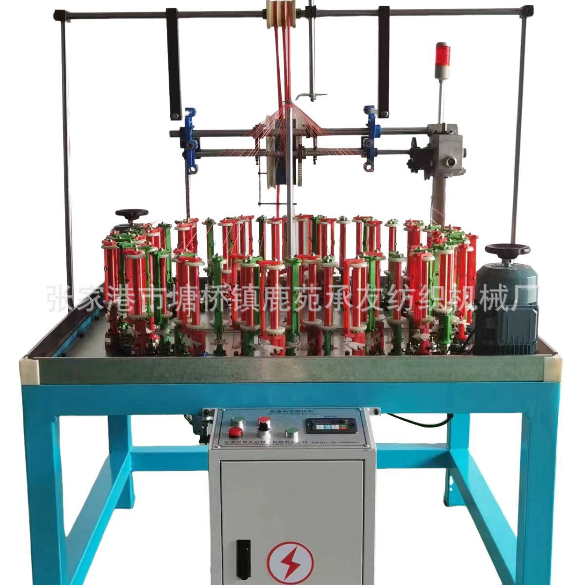 源头工厂直供玻璃纤维套管编织机阻燃套管编织机伸缩套管编织机价