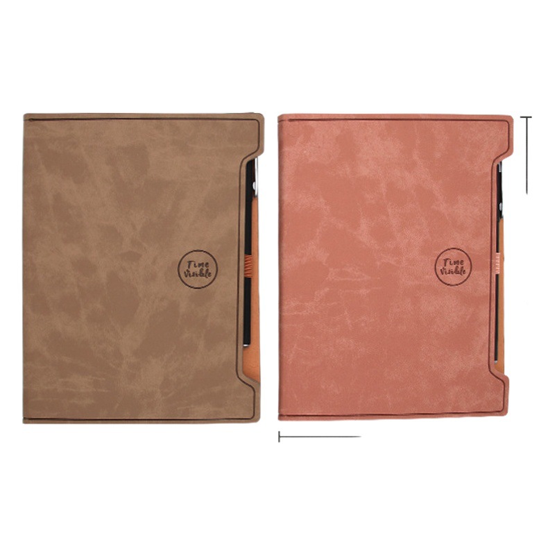 Yalong transfronterizo nuevo diseño de moda A5 cuaderno de cuero cuaderno fabricante, adecuado para las escuelas