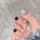 Cherry champagne gold nail polish toenails flash red baking-free non-toxic long-lasting non-fading white nail polish