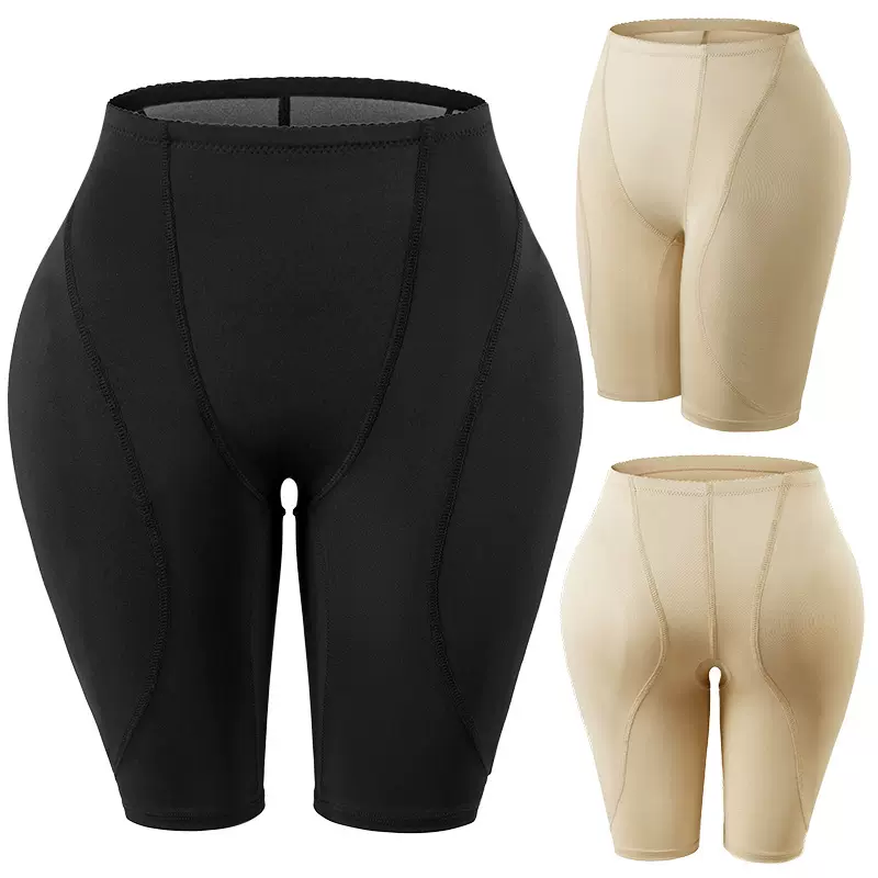 收腹裤女假臀部丰臀丰胯假屁股提臀裤大码带臀垫美体束腰塑身内裤