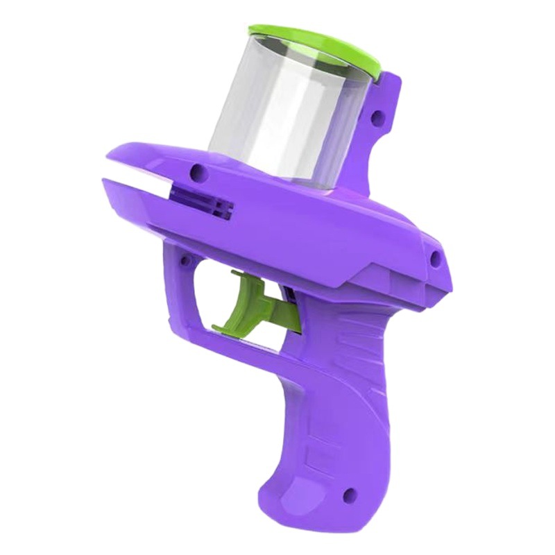 Rábano Frisbee pistola de dibujos animados para niños Frisbee pistola interior entre padres e hijos catapulta giratoria interactiva Frisbee juguetes educativos al por mayor