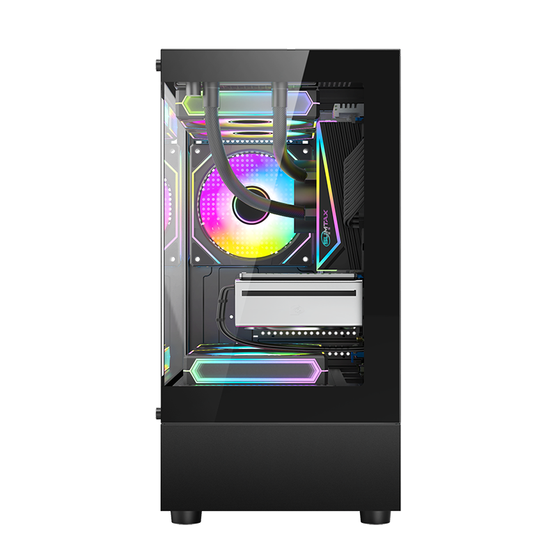 Sumtax/迅钛 Xuanwu MINI sea view room компьютерный корпус mATX с прозрачной стеклянной боковой панелью для игр